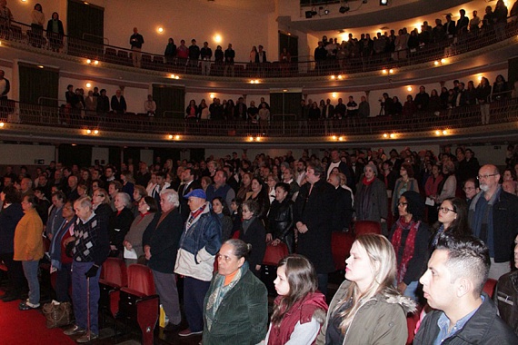 Концерт 12 июня 2016 года в честь Дня России в Сан-Паулу, организованный хором «Мелодия» при участии групп «Тройка», «Изба», балетной школы «Жар птица». Директор концерта Галина Шевчук.
